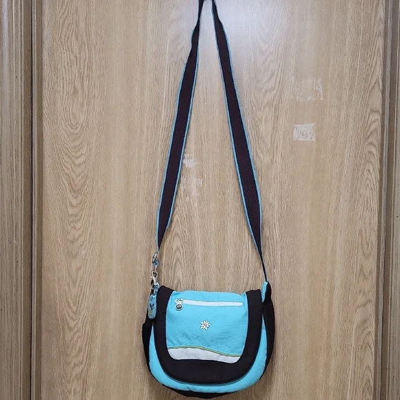 Stylish Blue and Black Women's Bag, Sherpani, Earth Friendly Fabric. NWOT - Picture 2 of 9